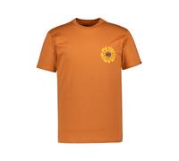 Quiksilver T-Shirt Herren Regular Fit Kurzarm Rundhals Baumwolle braun, S