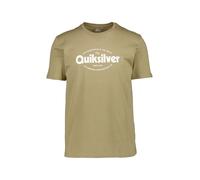 Quiksilver T-Shirt Herren Regular Fit Kurzarm Rundhals Baumwolle grün, S