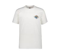 Quiksilver T-Shirt Herren Regular Fit Kurzarm Rundhals Baumwolle weiß, M