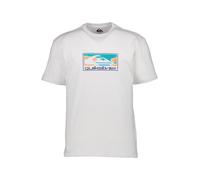 Quiksilver T-Shirt Herren Regular Fit Kurzarm Rundhals Baumwolle weiß, S