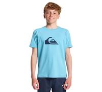 Quiksilver Ev Comp Logo Jungen T-Shirt blau schwarz - 10