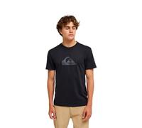 T-Shirt QUIKSILVER "Ev Comp Logo", Herren, Gr. XS, schwarz, Obermaterial:100% Baumwolle, Shirts T-Shirt (66691004-XS) schwarz