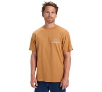 Quiksilver T-Shirt mit kurzen Ärmeln, Light Waves SS, Braun, M