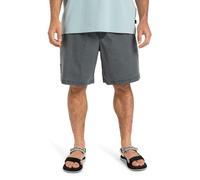 Quiksilver Taxer Global Heat 18" - Elastic Waist Walkshorts for Men - Shorts mit elastischem Bund - Männer - XL - Schwarz.