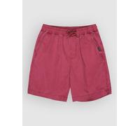 Quiksilver Walkshorts mit elastischer Taille, Taxer, Jugendliche, Jungen, Rot