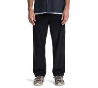 Quiksilver Taxer Regular Cord Pant Herrenhose, Schwarz, L