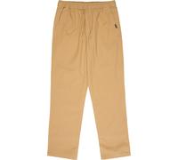 Stoffhose QUIKSILVER "TAXER REGULAR TWILL PANT", Herren, Gr. XL (54), N-Gr, khaki, Obermaterial: 99% Baumwolle, 1% Elasthan, Hosen Stoffhose (85361258-XL) khaki