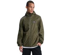 Quiksilver wasserdichte Jacke Overcast 3K Tape Herren Braun