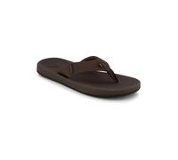 Quiksilver Zehensandalen Herren Textil braun, 43 (9)