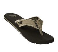 Quiksilver Zehensandalen Herren Textil grün, 43 (9)