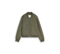 quilted bomber collar jacket S