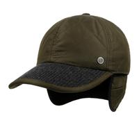 Quilted Style-Mix Cap mit Ohrenklappen by bugatti oliv 59 cm