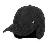 Quilted Style-Mix Cap mit Ohrenklappen by bugatti schwarz 61 cm