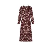 Fabienne Chapot - Quint Dress deep burgundy/creme - Gr. - XS