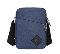 QUINTRA Mode Satchel Business Reise Männer Und Frauen Universal Kleine Quadratische Tasche Schulter Tragen Auf Dokument Tasche Schulter Tasche Bauch Taschen Für Jungs (Blue, One Size)