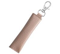 Qurygin Münztasche - wasserdichte Reise-Münztasche, Schlüsselanhänger-Aufbewahrungstasche, PU-Leder, kompakte Kosmetiktasche, Schlüsseltasche für kleine Quittungen, Kopfhörerkabel, Schlüssel, khaki,