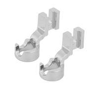 Qusedwey 2 StüCk Lineal Fuß mit Niedrigem Schaft für Freemotion Quilten, 1/4 Dicke Lineale, Lineal Quilt Fuß, Kompatibel mit Singer