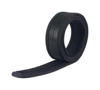 QUXVUIS Klassischer, verstellbarer Nylon Innengürtel mit strapazierfähigem und leichtem Klettverschluss für Outdoor Aktivitäten. Schwarz, Schwarz, 125 cm
