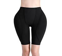 QWUVEDS Po-Pads für größere Po-Hüftpolster Hip Enhancer Verbesserter Schwamm gepolsterte Po-Lifter-Höschen Shapewear Bauchkontrolle für Frauen Männerunterhose Shape-Unterhose Panty mit Spitze