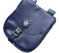 QWWQYDY Gürteltasche Herren Mittelalterliche Gürteltasche mit Kordelzug, Renaissance-Geldbörse, Münzgeldbörse, PU-Leder, Vintage, Wikinger, Ritter, Pirat, Cosplay, Schnür-Gürteltasche(Color-04)