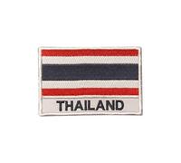 R-CO Thailand National Country Flag Patch, 1 Stück Cartoon Patch Nähen auf Stickerei Abzeichen