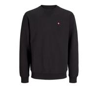 R.d.d. royal denim division Herren Rddscott Crew Neck Sweat L/S Noos, Schwarz, XXL EU
