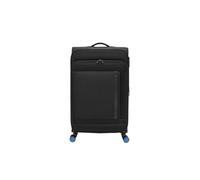 R Roncato Kofferserie CLEVER für Billigflüge, Schwarz , Trolley Grande, Klassisch