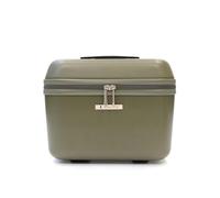 R Roncato Trolley FIBRA, erweiterbar, grün, BEAUTY CASE, Hartschalenkoffer, erweiterbar, drehbare Räder