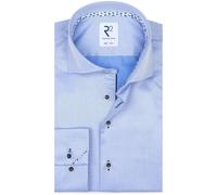 R2 Amsterdam Modern Fit Hemd super langer Arm hellblau