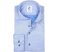 R2 Hemd Extra Long Sleeves Blau - Größe 43 (XL) Hellblau 43