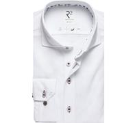 R2 Amsterdam Modern Fit Hemd weiss, Einfarbig