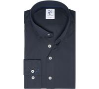 R2 Hemd Uni Dunkelblau - Größe 41 Dunkelblau 41