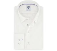 R2 Hemd Uni Weiß - Größe 39 Weiß 39