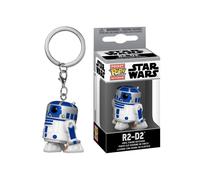 (R2-D2)Star Wars Schlüsselanhänger Pop Keyring Darth Vader Yoda R2d2 Mandalorianer Figur
