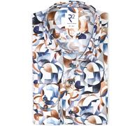R2 Hemd Druck Multicolor - Größe 42 Multicolour 42