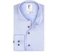 R2 Hemd Fine Twill Hellblau - Größe 45 Hellblau 45