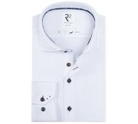 R2 Hemd Fine Twill Weiß - Größe 46 Weiß 46
