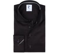 R2 Hemd Twill Schwarz - Größe 43 Schwarz 43