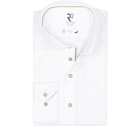 R2 Hemd Twill Weiß - Größe 39 (M) Weiß 39