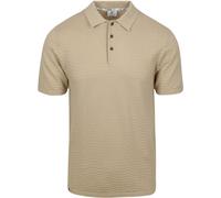 R2 Polo Knitted Beige - Größe XL Wollweiß XL