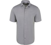 R2 Short Sleeve Hemd Technical Knitted Dobby Grün - Größe 3XL Grün 3XL