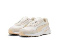 PUMA R78 Glance Sneaker Damen 12 - warm white/canvas/puma white 40.5
