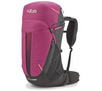 Rab Wanderrucksack Airox 34ND - 34 l, leicht & atmungsaktiv - Gr. S/M, Mulberry/Black