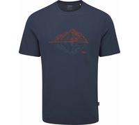 Rab - Atmungsaktives T-Shirt - Crimp Reflection Tee Tempest Blue für Herren aus Wolle - Größe XL - Blau Blau XL
