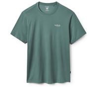 Rab - Crimp Elevation Tee - Funktionsshirt, Gr. M, türkis (Sage)