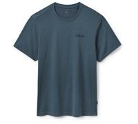 Rab - Crimp Logo Tee - Funktionsshirt, Gr. M, blau (OrionBlue)