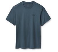 Rab - Crimp Logo Tee - Funktionsshirt, Gr. XL, blau (OrionBlue)