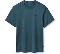 Rab - Crimp Logo Tee - Funktionsshirt, Gr. XL, blau (OrionBlue)