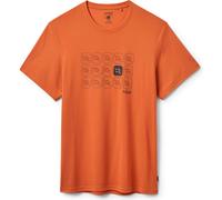 Rab - Crimp Repeat Tee - Funktionsshirt, Gr. XL, orange (DarkMelba)