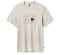 Rab - Crimp Repeat Tee - Funktionsshirt, Gr. L, beige (Pebble)